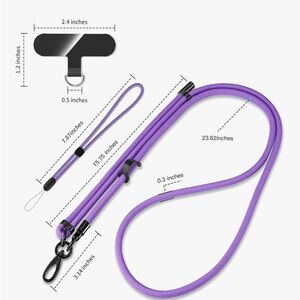 Cell Phone Lanyard Holder Anti Theft Crossbody Phone Wrist & Neck Strap